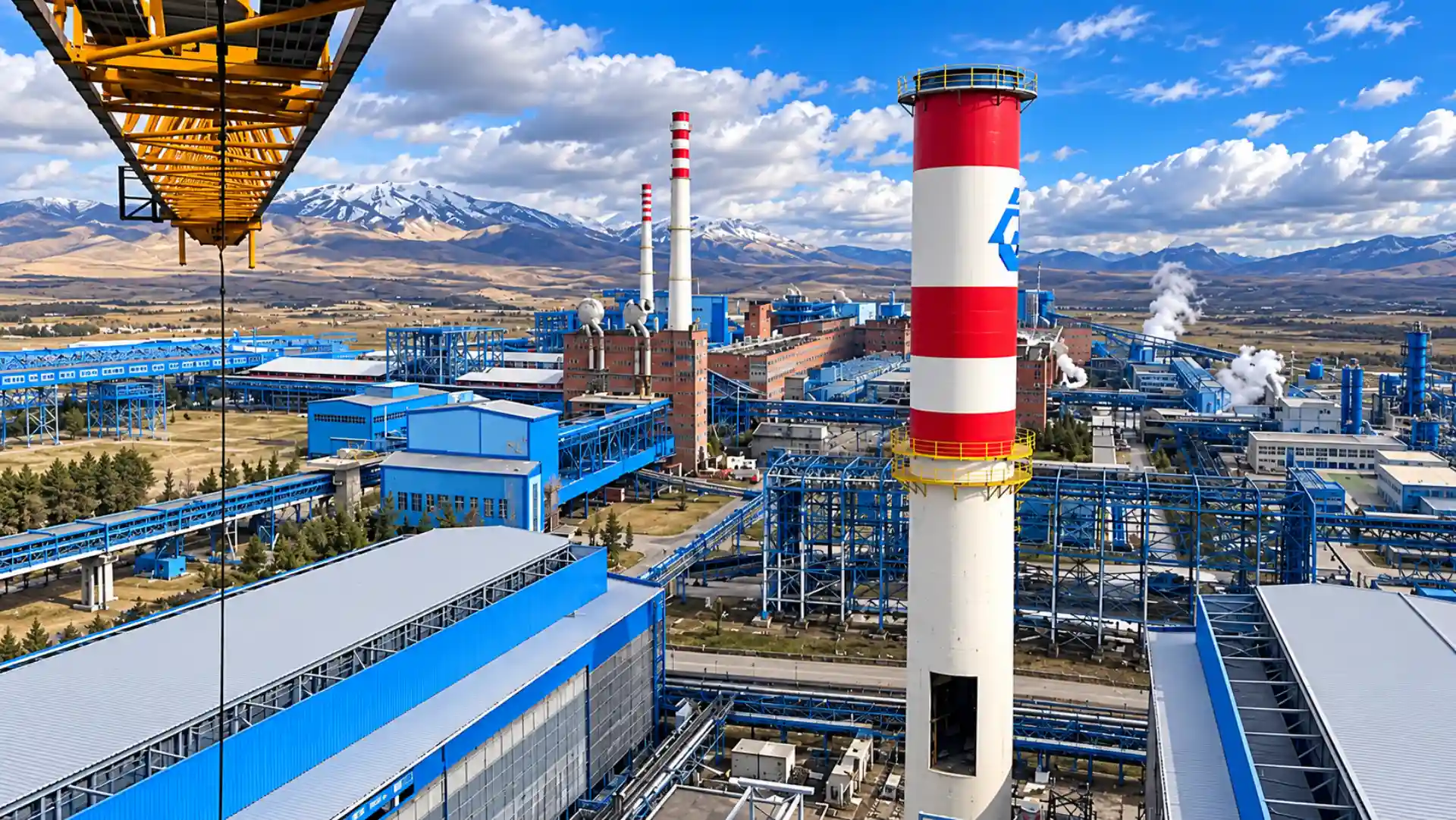 Reinforced-Concrete Chimneys for Industrial Plants