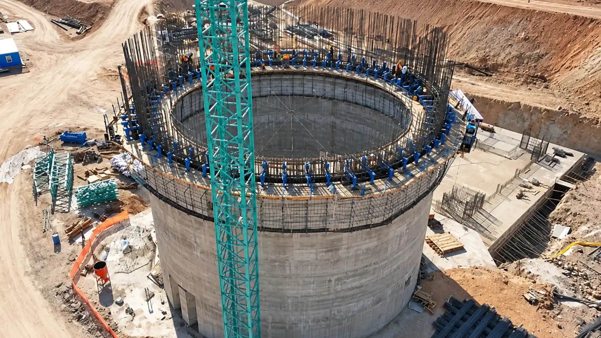 Raw Meal Silos