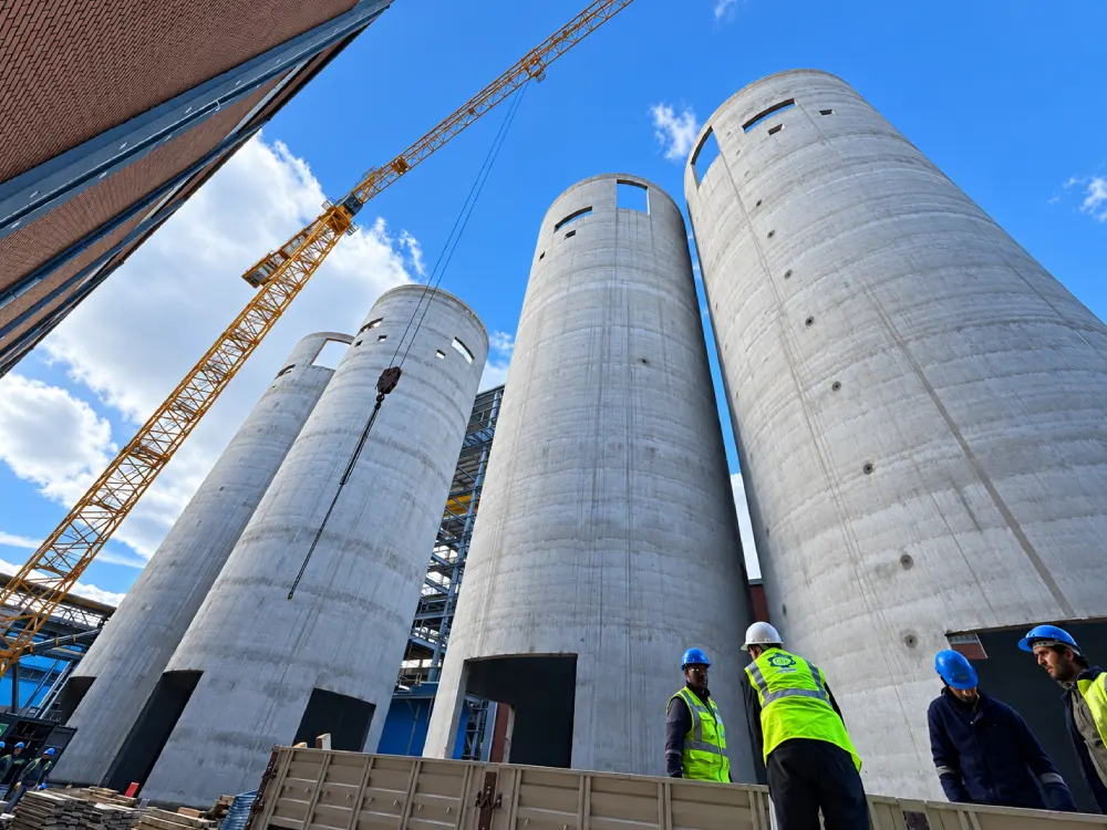 Raw meal silo solutions